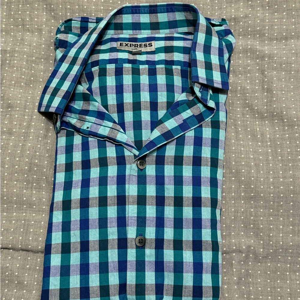 Mens Fitted Dress Shirt